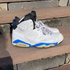 Air Jordan Retro 6 “Sport Blue” Size 10.5